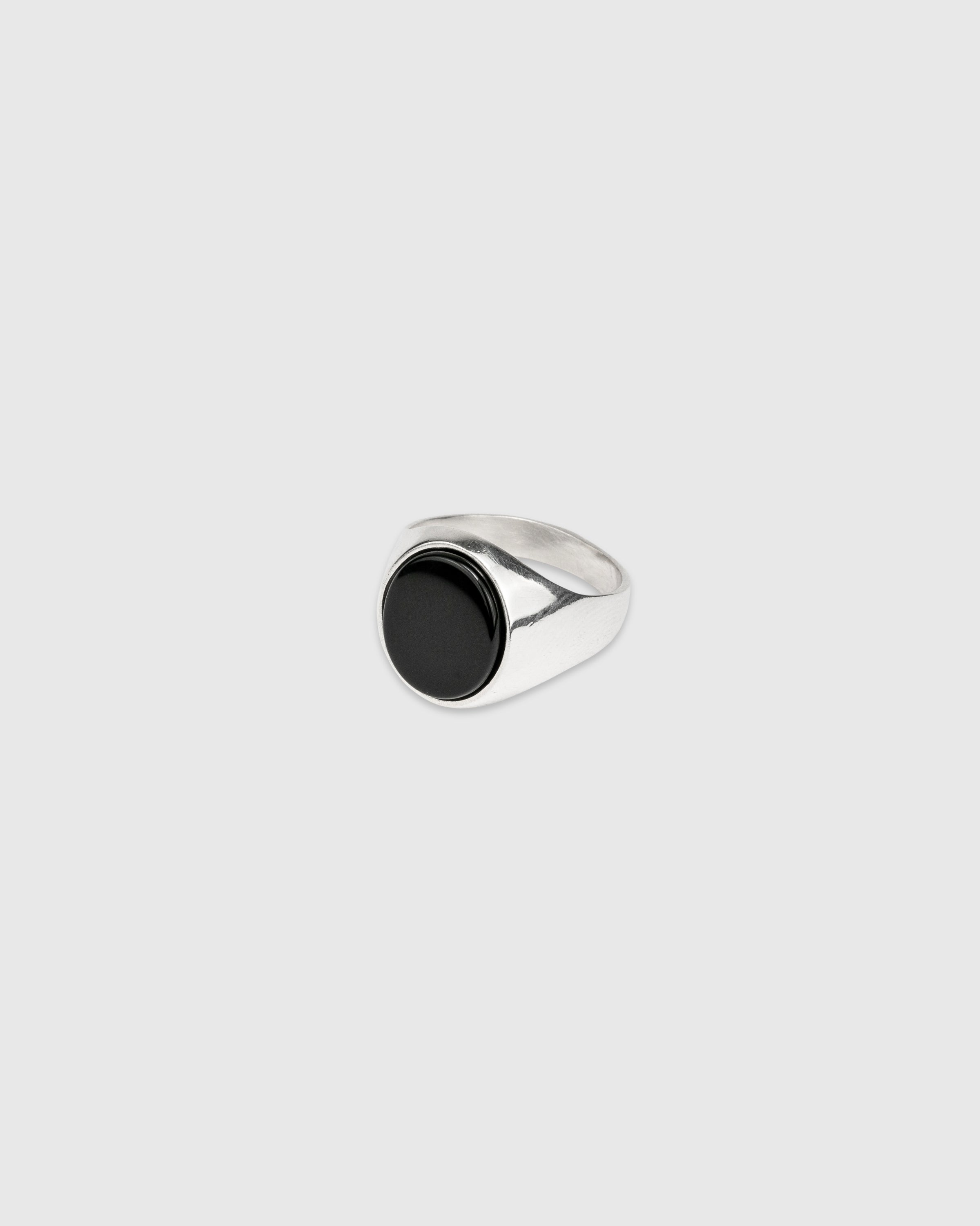 Oval Onyx Signet Ring