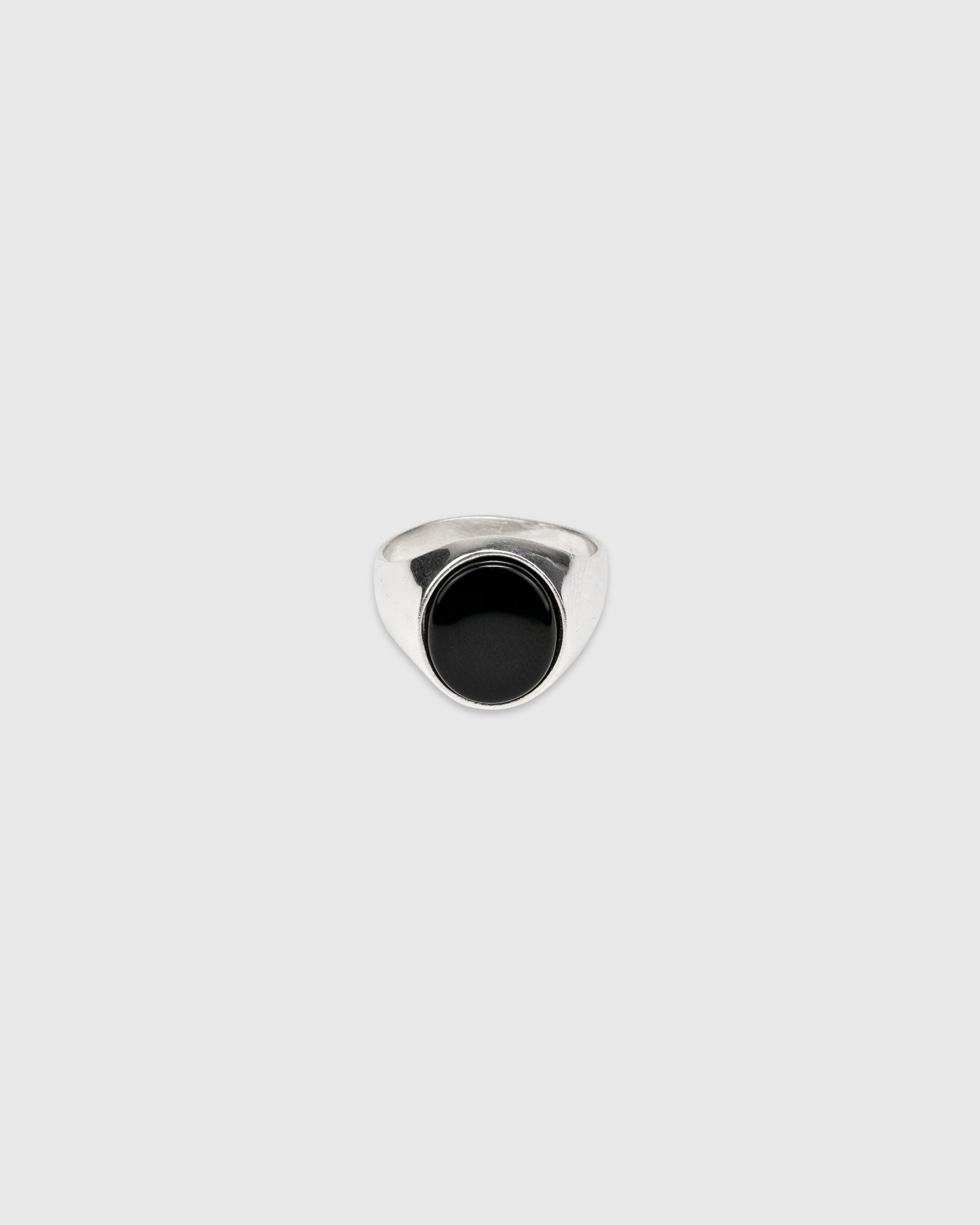 Oval Onyx Signet Ring