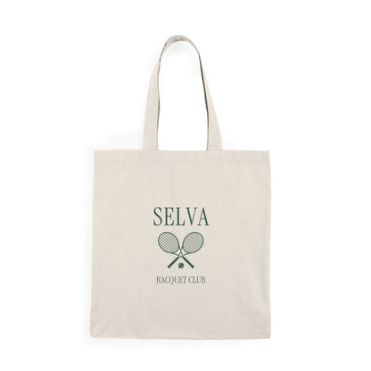 Selva Racquet Club - Natural Canvas Everyday Tote