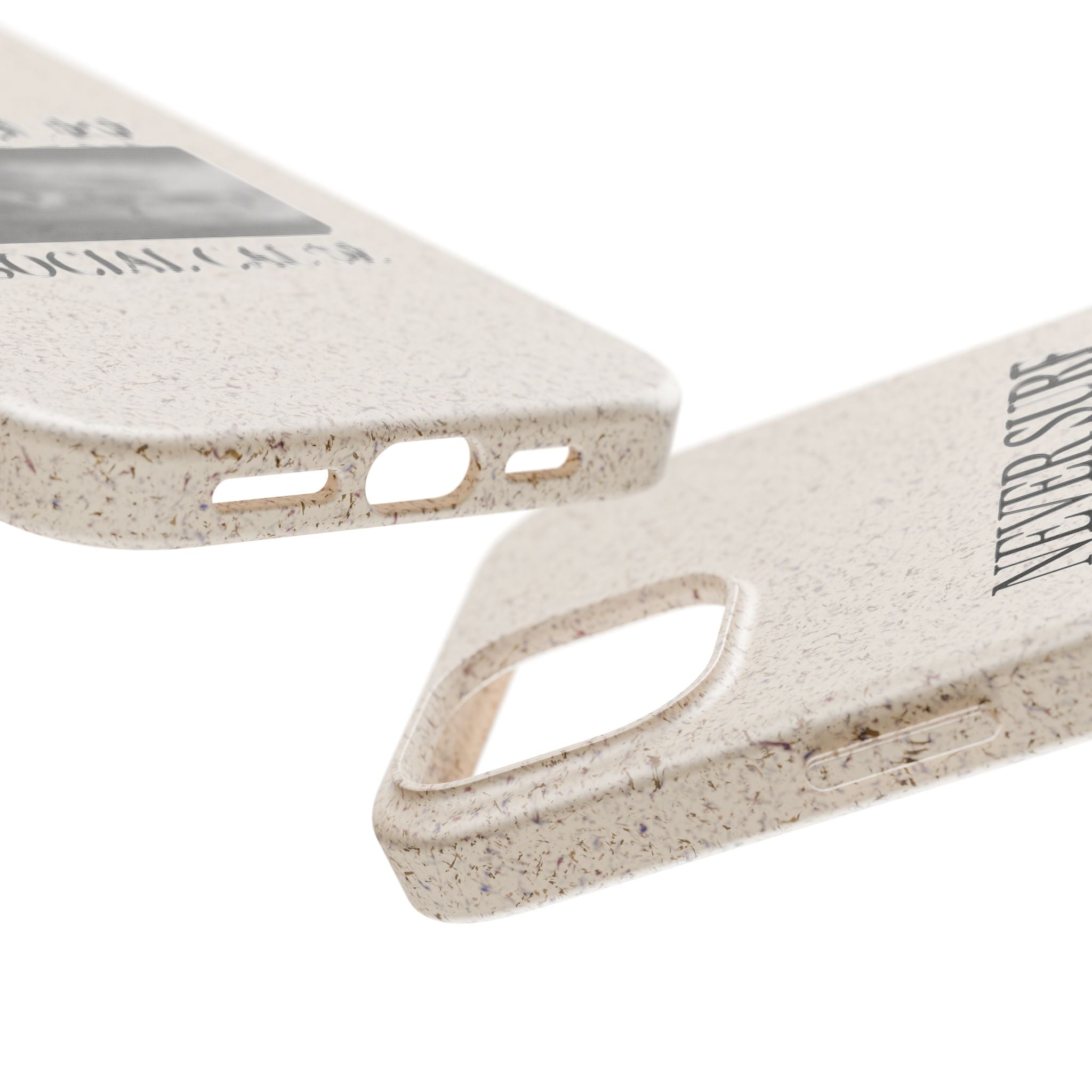 NEVER SURF Biodegradable iPhone Case