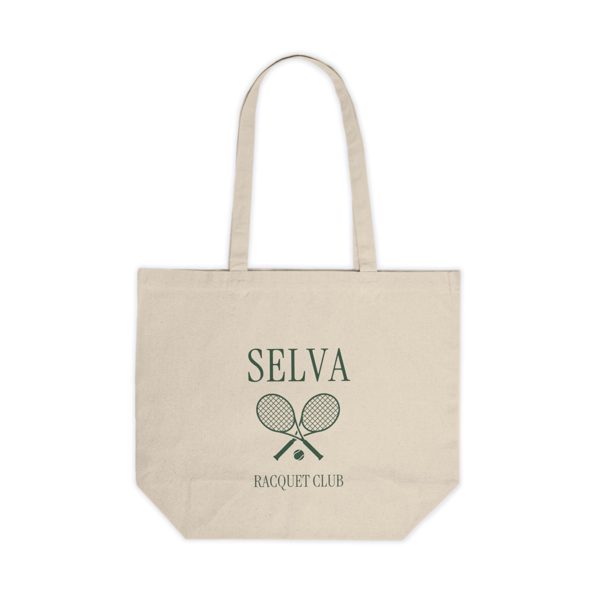 Canvas Tote - Selva Racquet Club