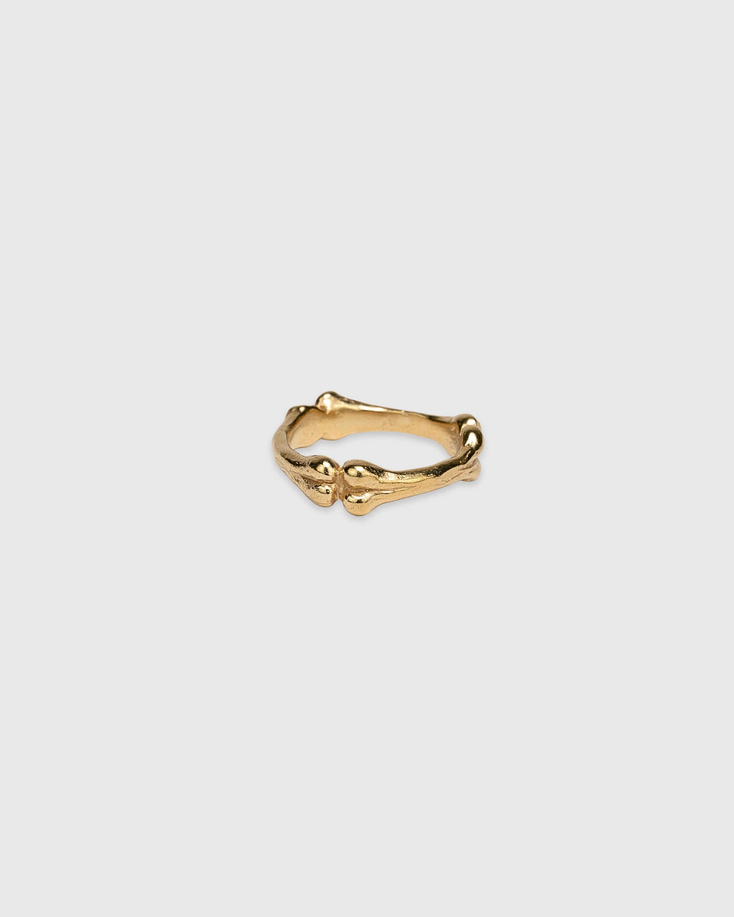 Bones Ring - 14k Solid Gold