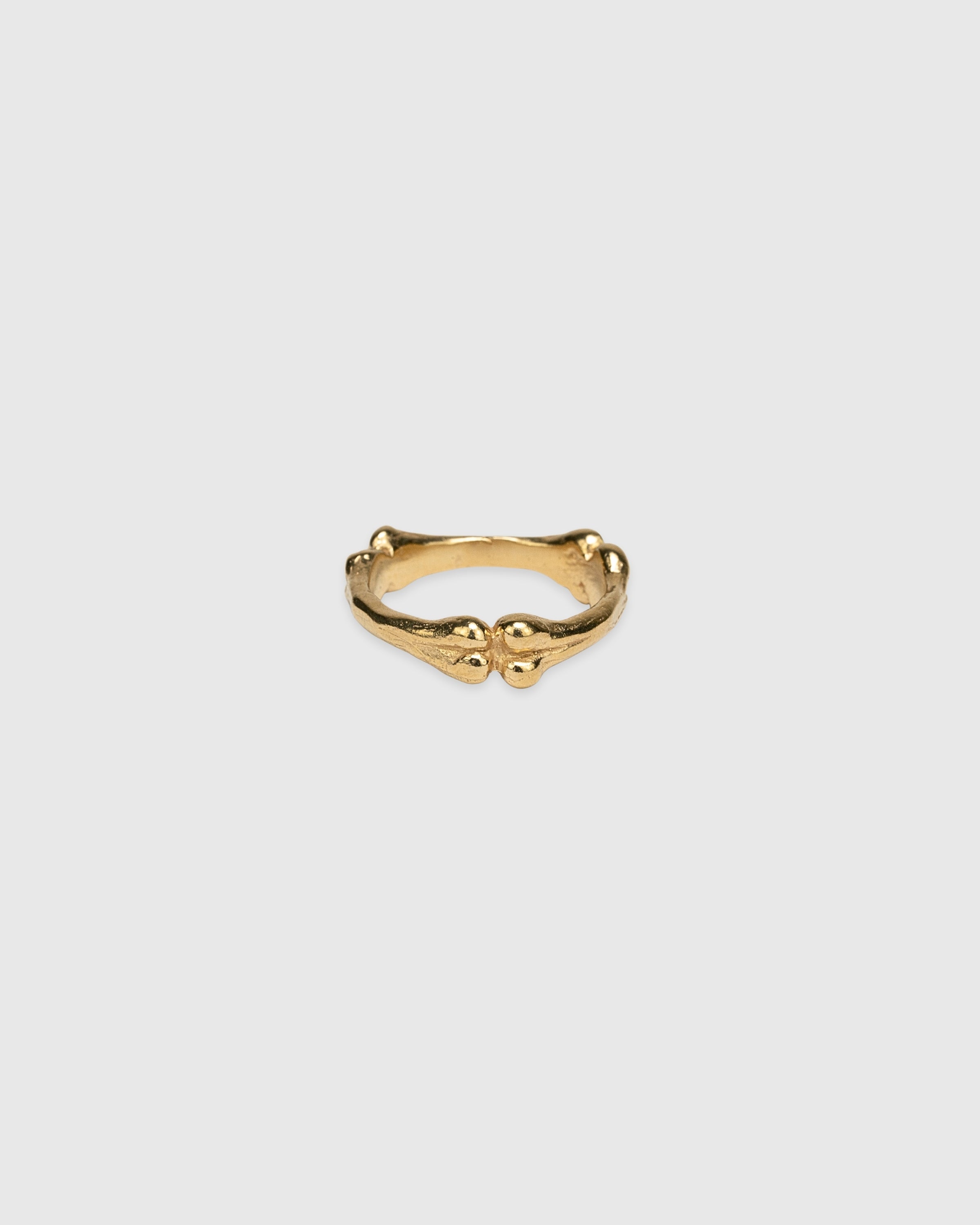 Bones Ring - 14k Solid Gold