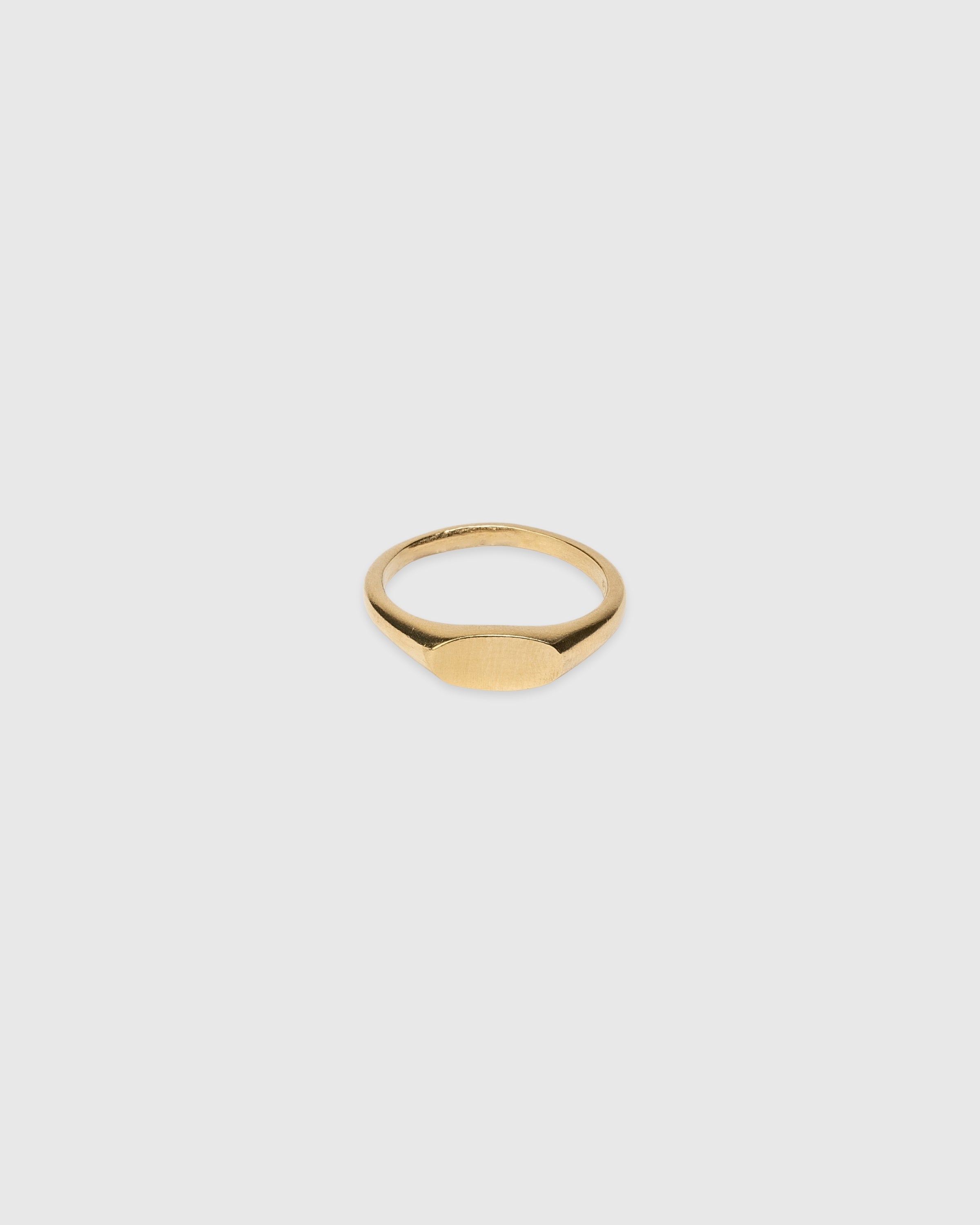 Idyl Signet Ring - 14k Solid Gold