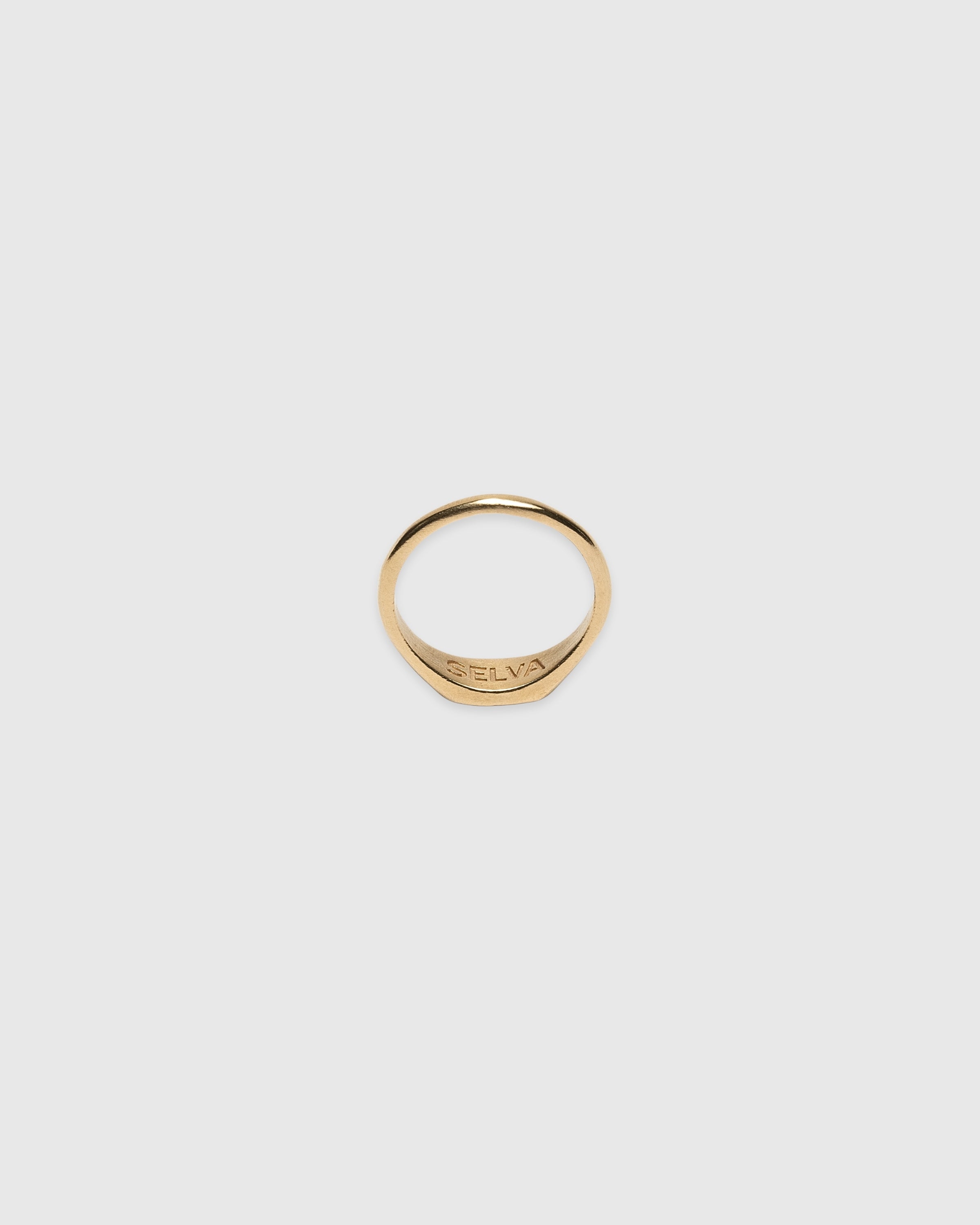 Idyl Signet Ring - 14k Solid Gold