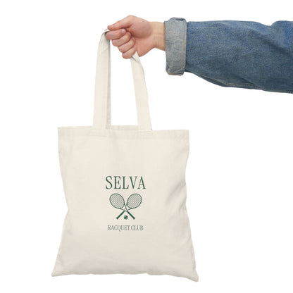 Selva Racquet Club - Natural Canvas Everyday Tote