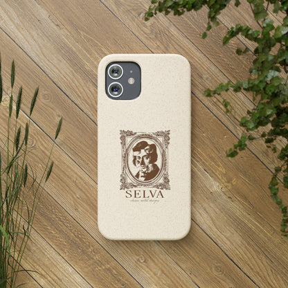 Biodegradable iPhone Case - Natural Brown