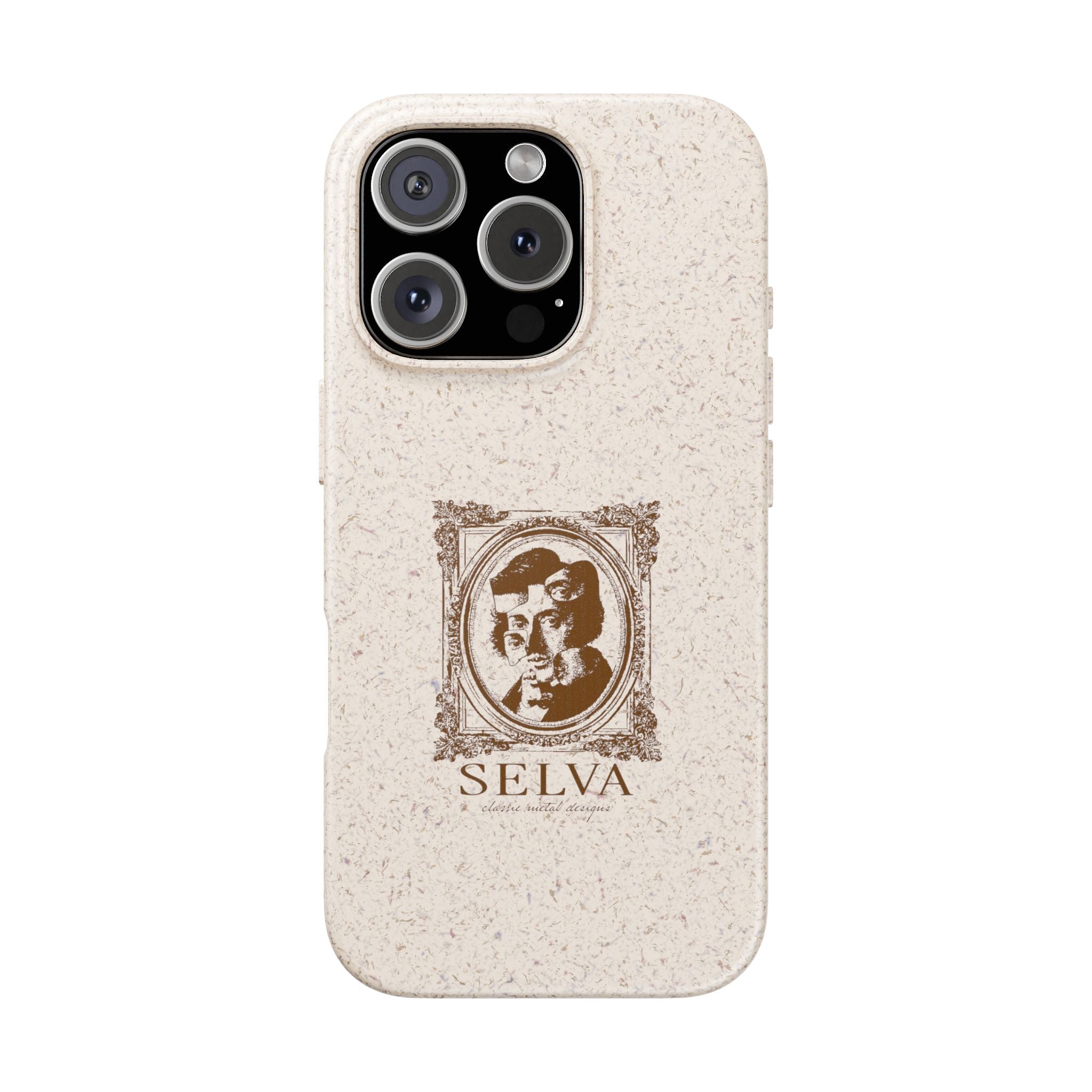 Biodegradable iPhone Case - Natural Brown