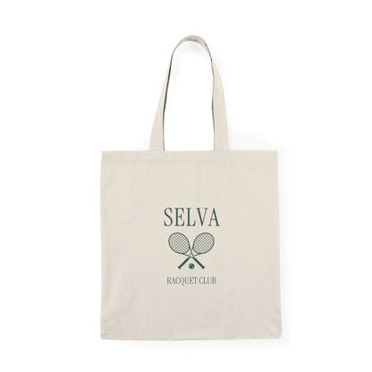 Selva Racquet Club - Natural Canvas Everyday Tote