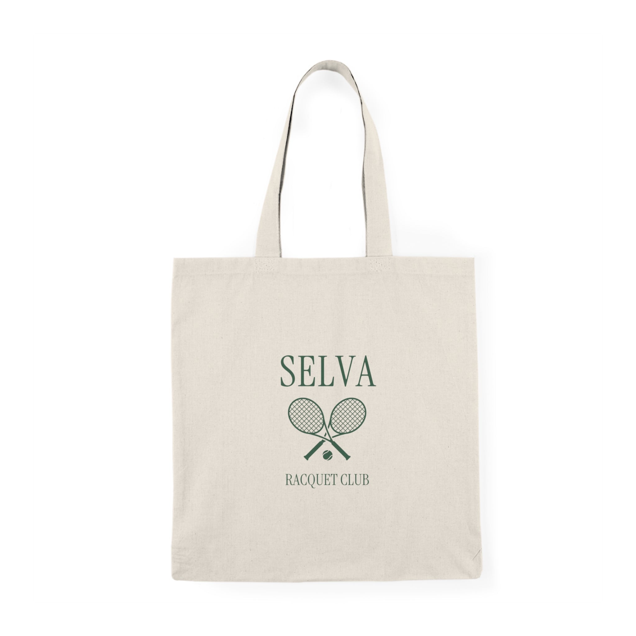 Selva Racquet Club - Natural Canvas Everyday Tote