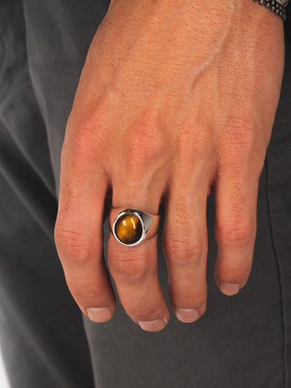 Oval Tiger's Eye