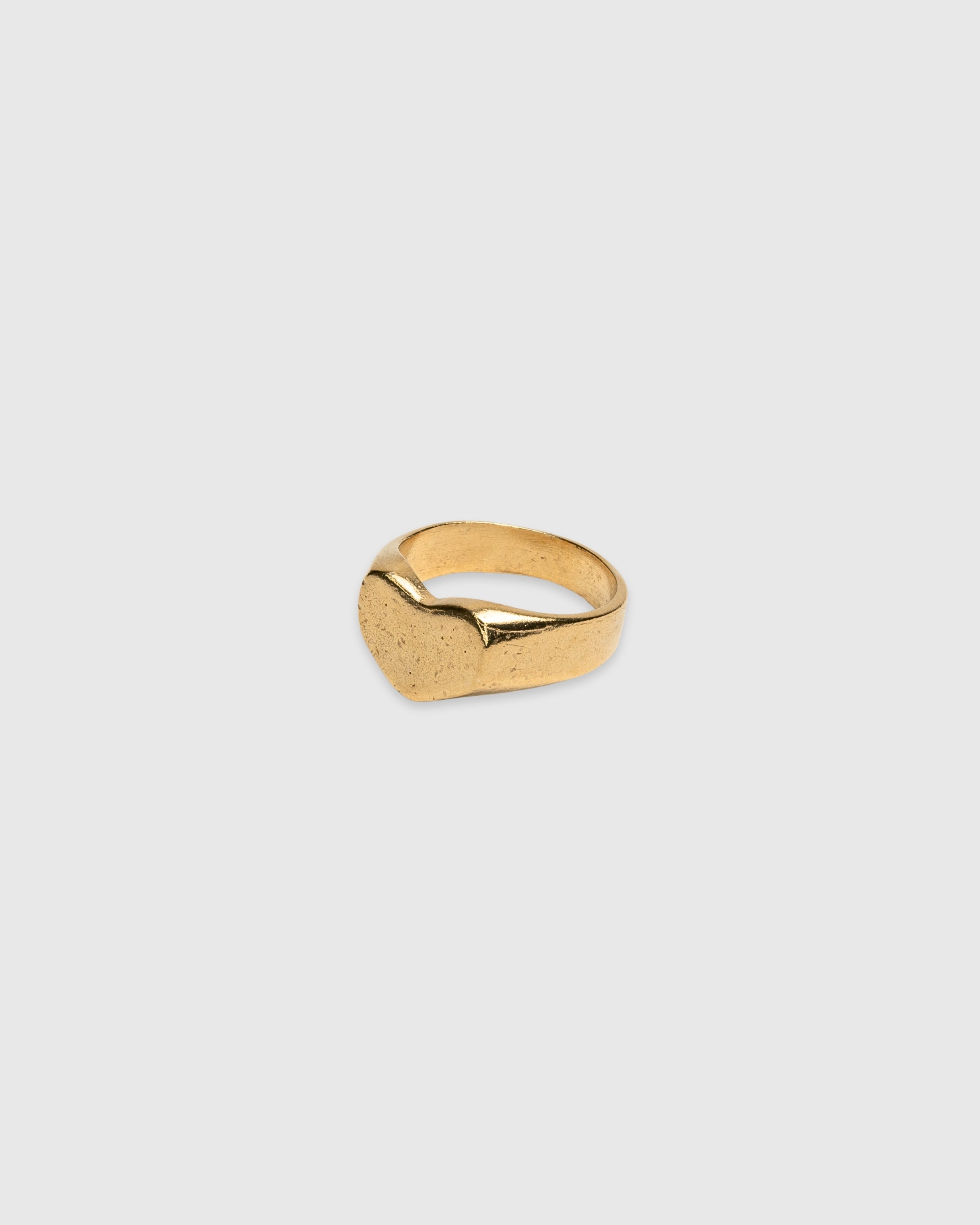Bruised Heart Ring - 14k Solid Gold