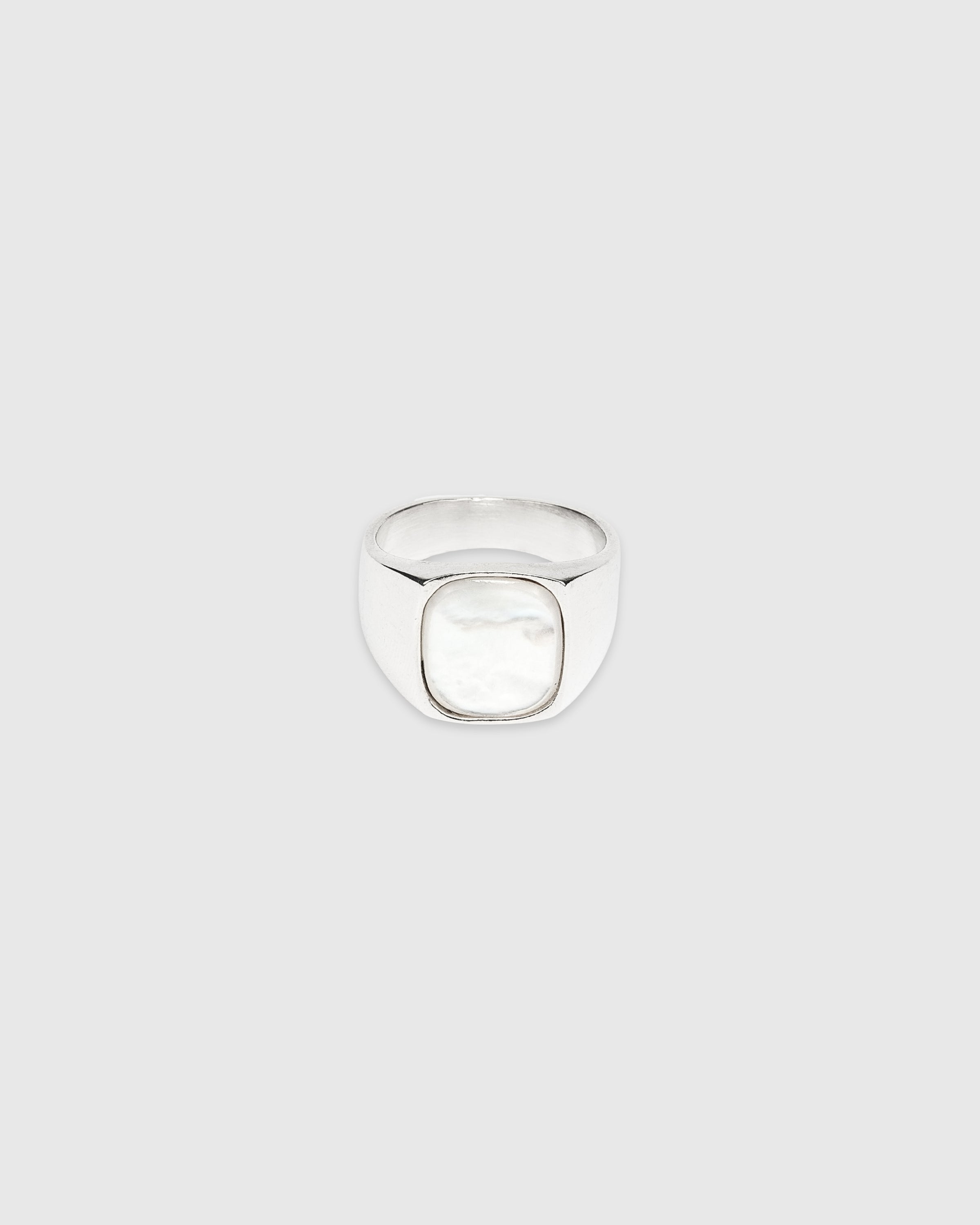 Hudson Pearl Signet Ring