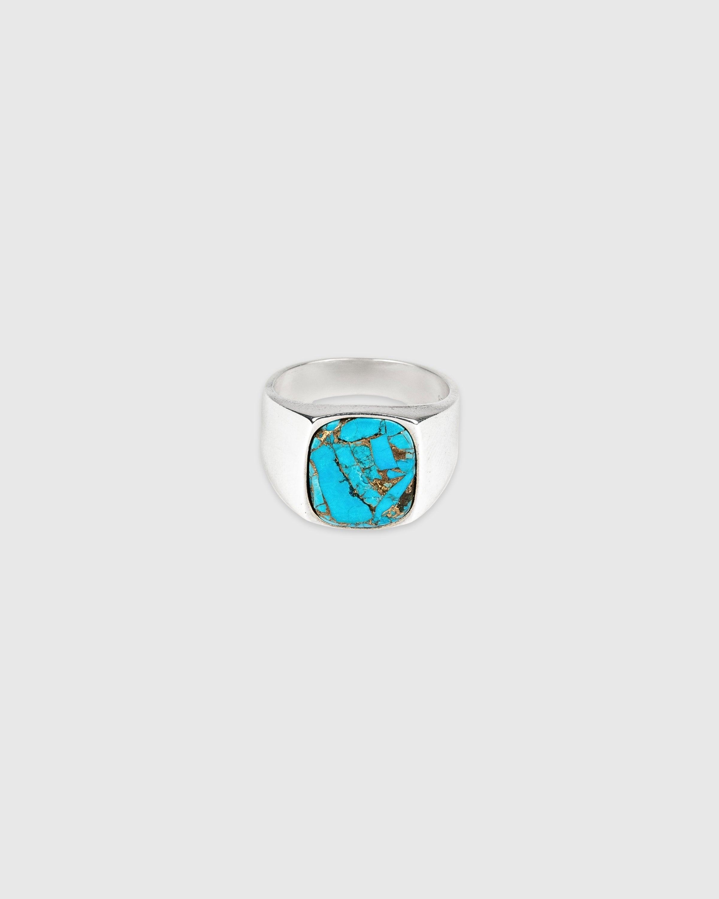 Hudson Turquoise Signet Ring