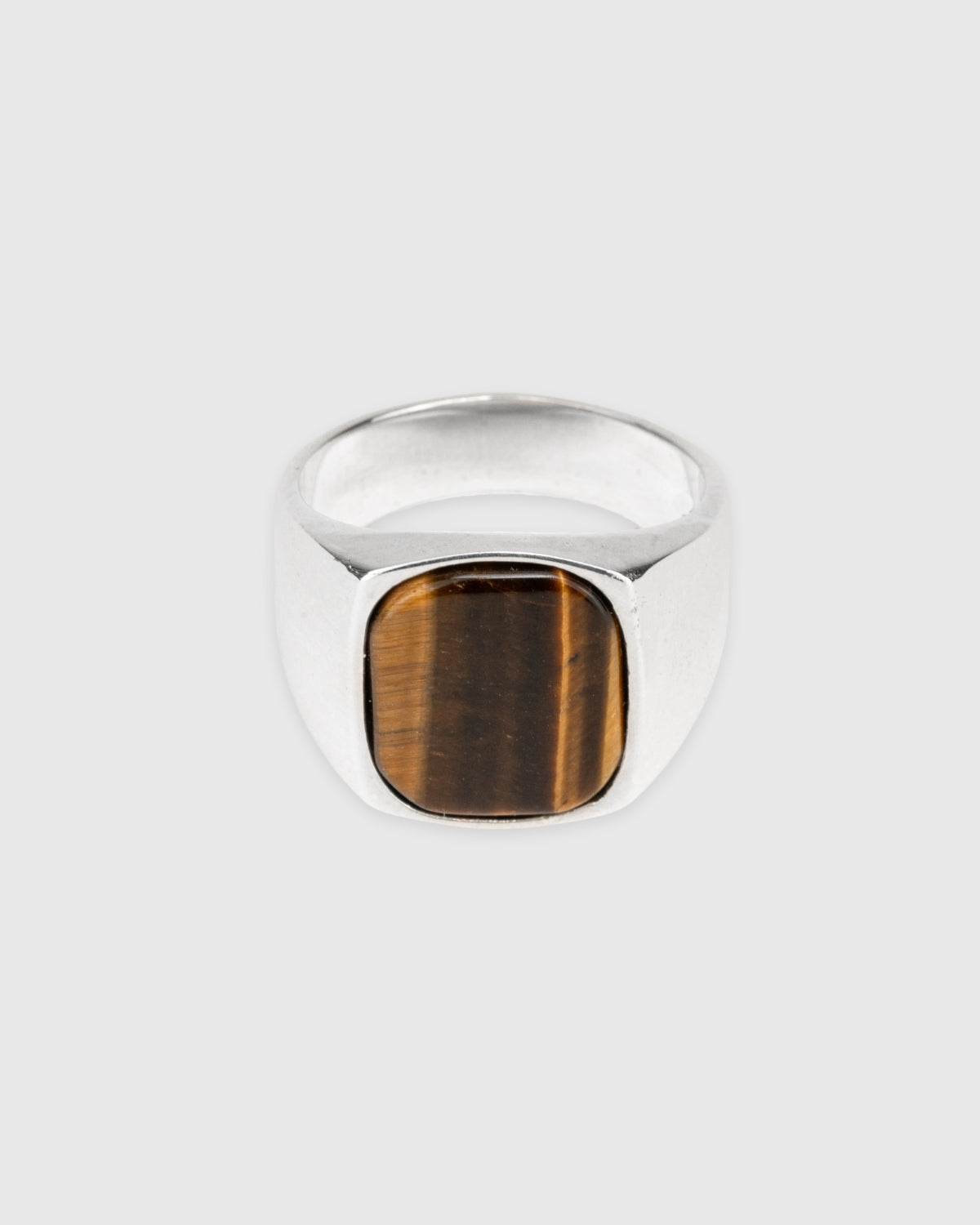 Hudson Tiger's Eye Signet Ring