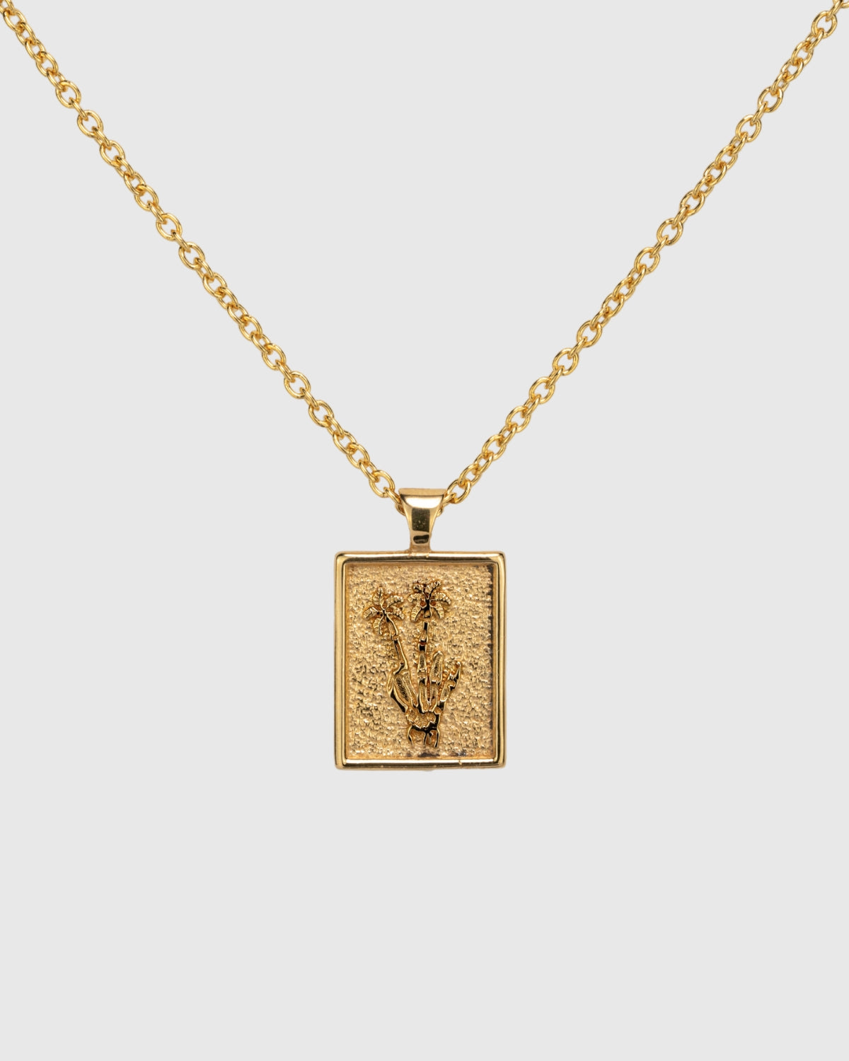 Peace Palms Necklace