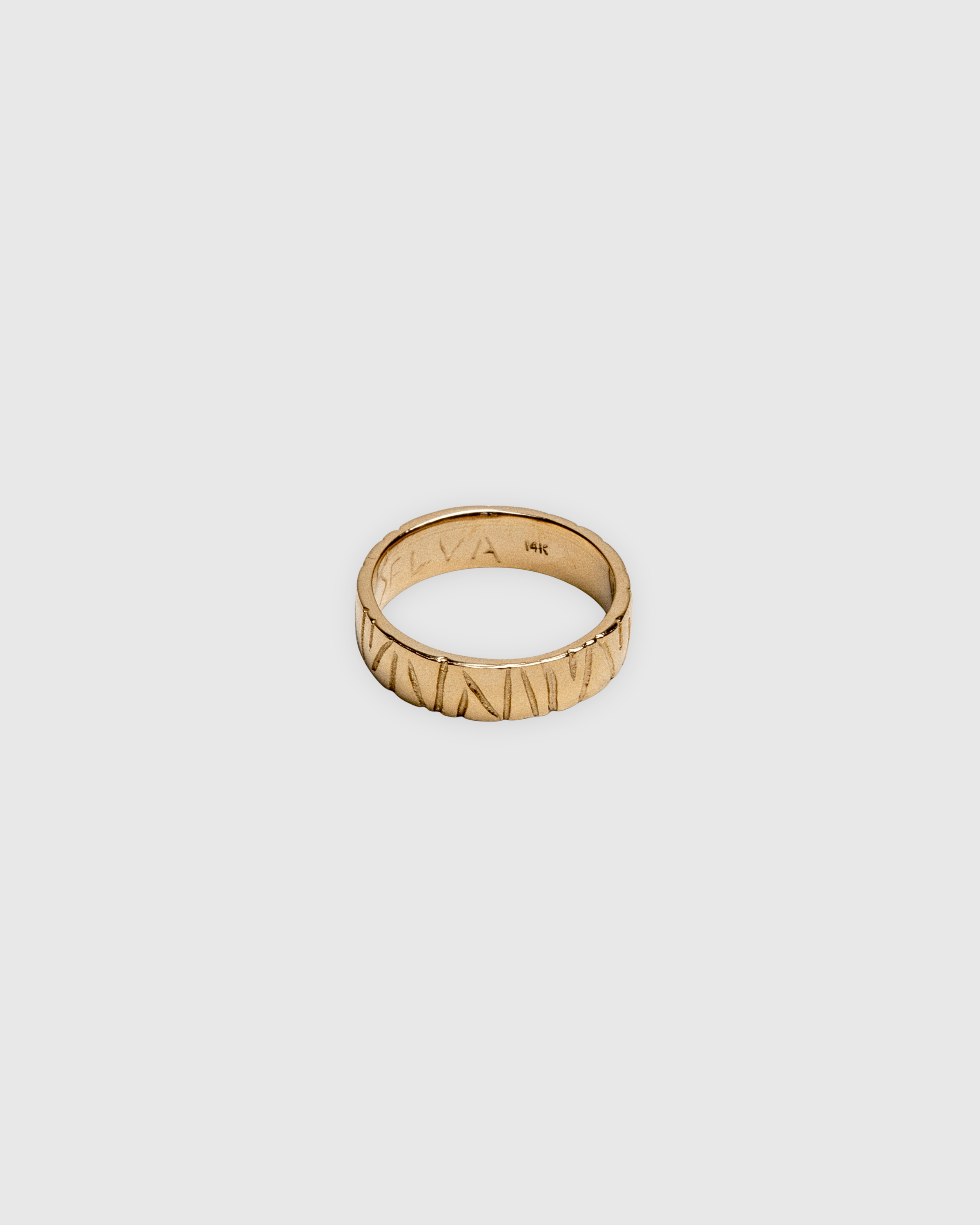 Tribal Ring - 14k Solid Gold