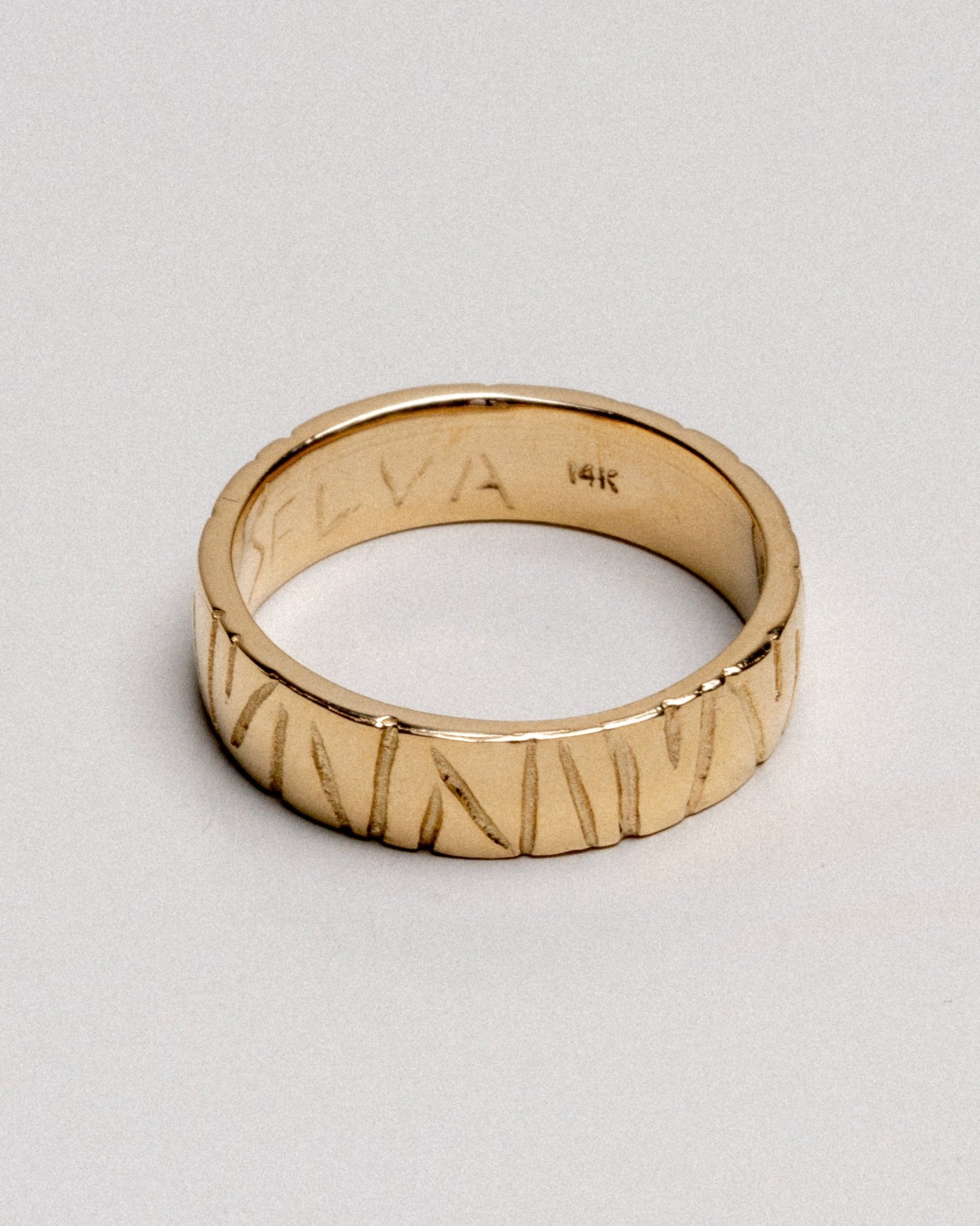 Tribal Ring - 14k Solid Gold